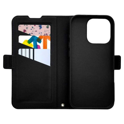 Telephone Lease iPhone 16 Pro Wallet Case MagSafe Compatible Wireless Charging Compatible Black