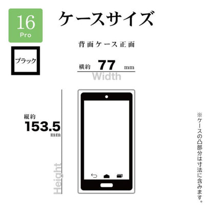 Telehone Lease iPhone 16 Pro Case Cover RHINOX Black x Clear