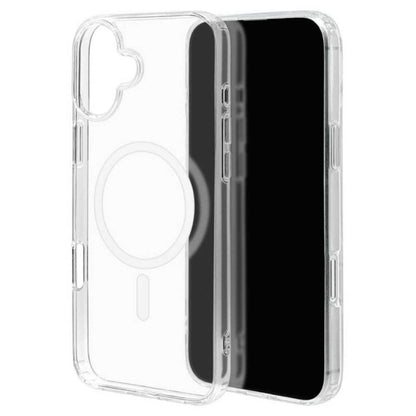 Telephone Lease iPhone 16 Plus MagSafe Compatible RHINOX MIL Standard TPU Clear