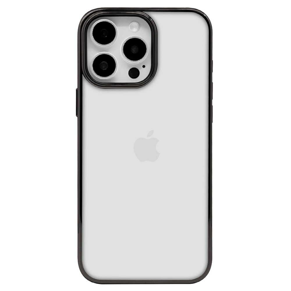 Telephone Lease iPhone 16 Pro Max TPU Metal Frame Black 8275IP467PTPBK