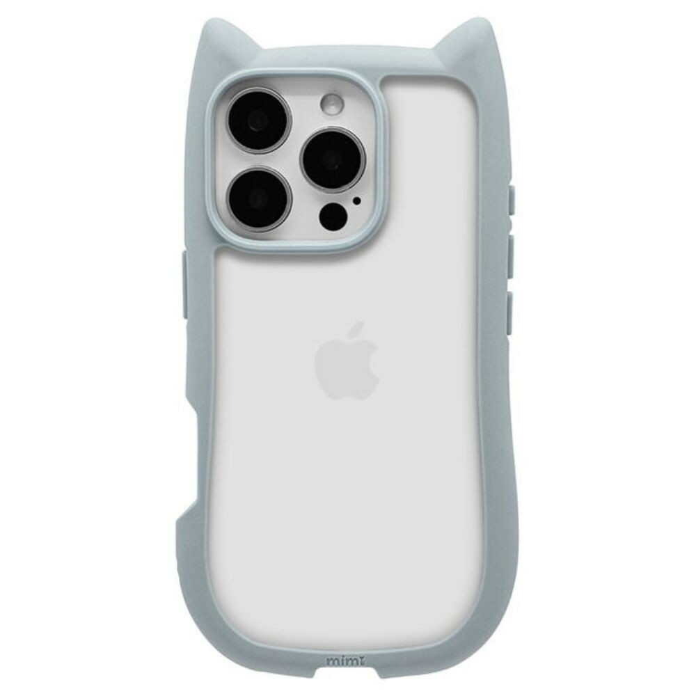 Telephone Lease iPhone 16 Pro Case Cover Cat Ears Smoky Blue