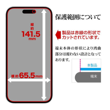 Telephone Lease iPhone 16/15 Film Blue Light Cut Glass Coating