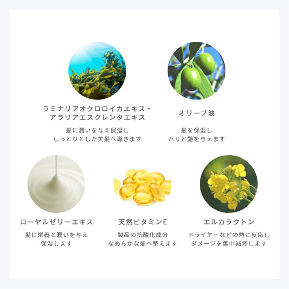 Yamasaki La Sana Seaweed Hair Essence M Refill 70ml