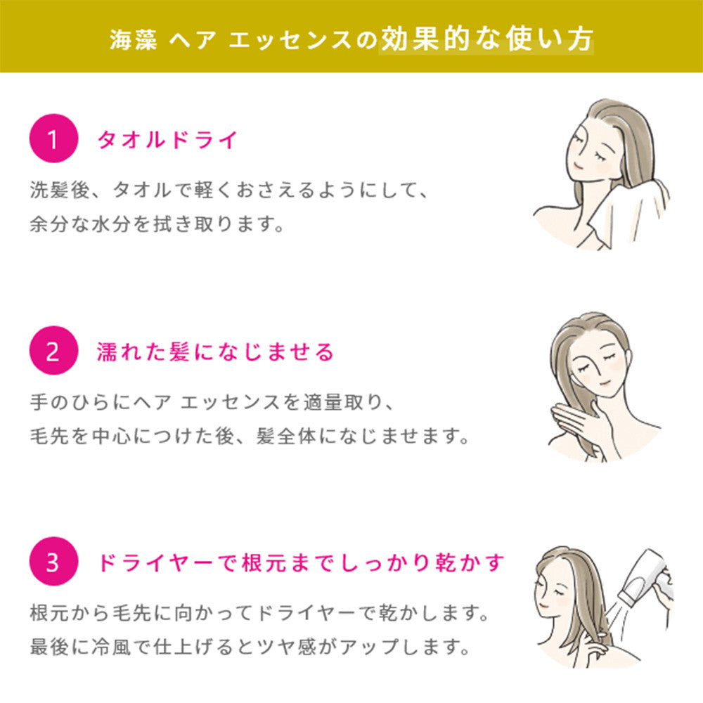 Yamasaki La Sana Seaweed Hair Essence Smooth M 75ml
