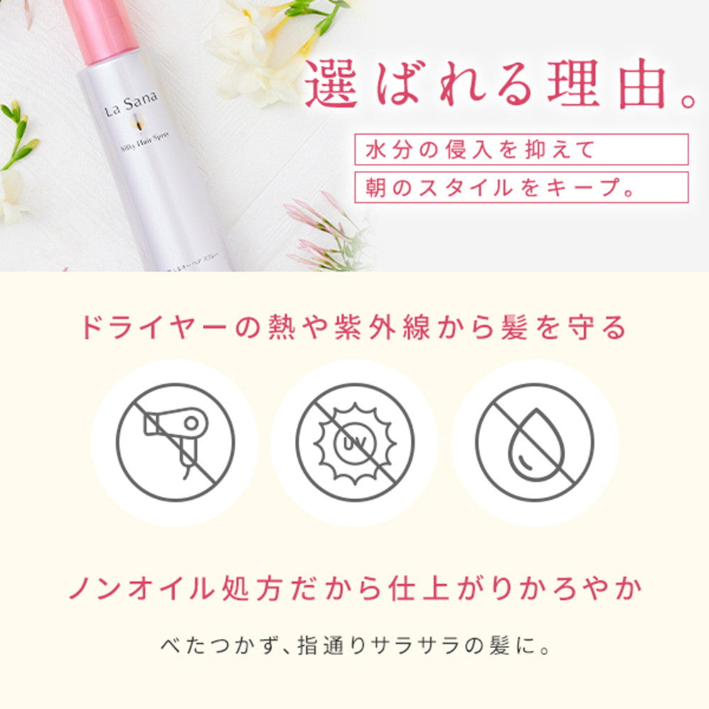 Yamazaki La Sana Seaweed Silky Hair Spray 180ml