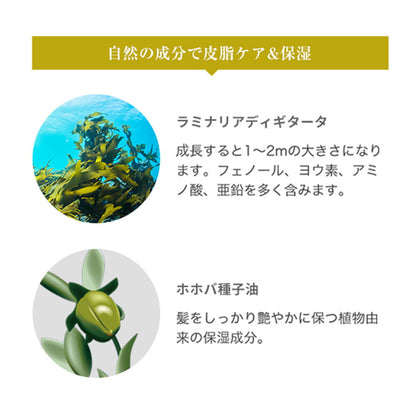 Yamasaki La Sana Seaweed Mud Shampoo Pump 400ml
