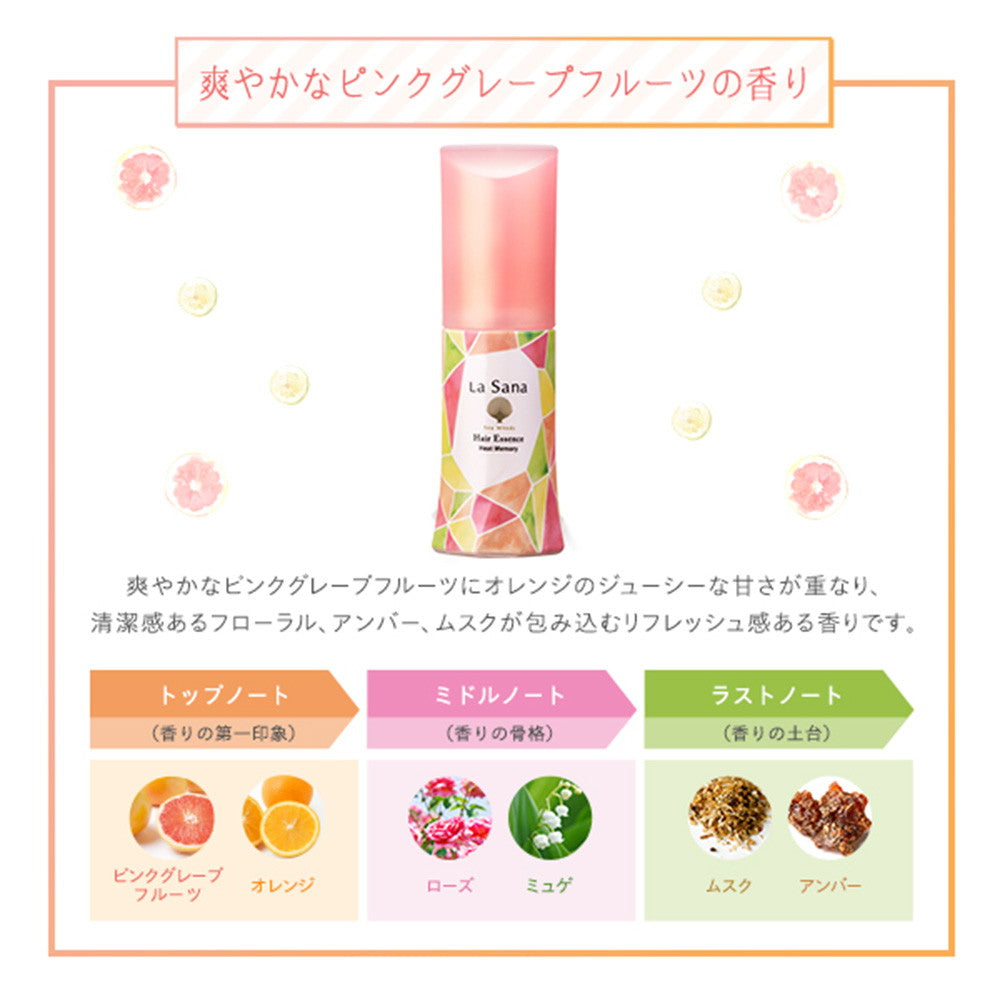 Yamasaki La Sana Seaweed Hair Essence Heat Memory M Size 75ml