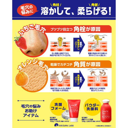 Ishizawa Kanna Nadeshiko Baking Soda Scrub Facial Wash 100g