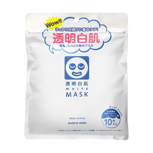 Ishizawa Laboratory Transparent White Skin White Mask N (10 Sheets)