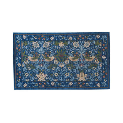 Strawberry Thief Mat Approx. 45×75cm FH1709A B Blue
