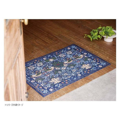 Strawberry Thief Mat Approximately 60×90cm FH1709A B Blue