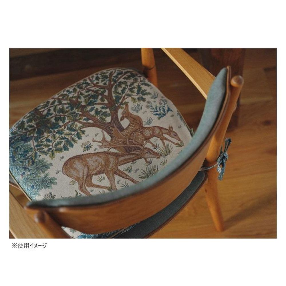 The Brook Dining Seat Cushion 45×43cm BE Beige