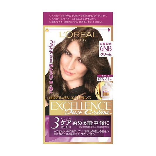 L'Oreal Paris Excellence Hair Color N Cream Type 6NB