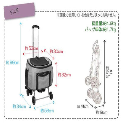 Multi-Functional Pet Cart Sweetheart Backpack SH-216BK