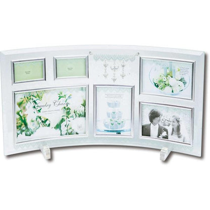 Jewelry Charm Glass Photo Frame 6 Windows