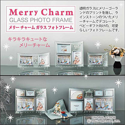 Merry Charm Glass Photo Frame 6 Windows