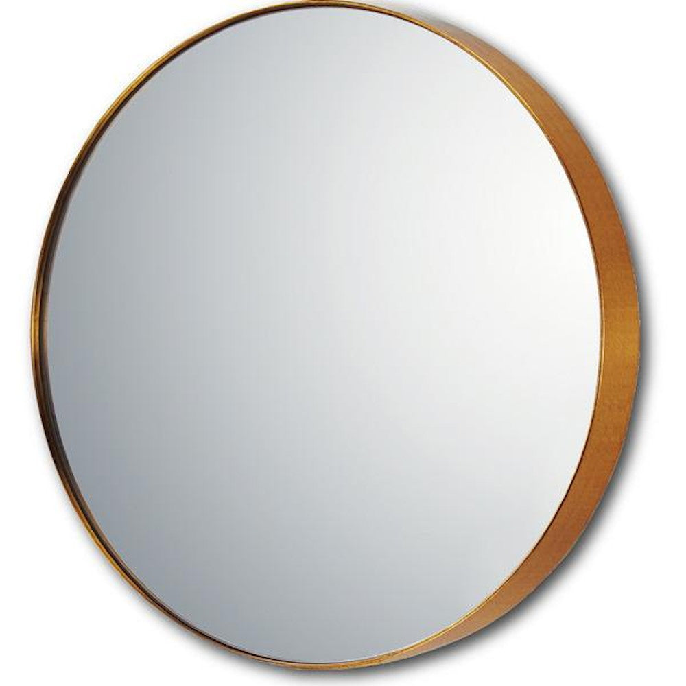Slim Line Mirror Round GD