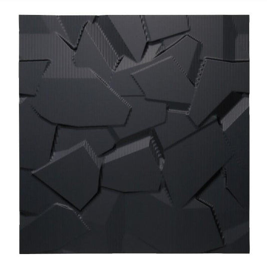 Pladek Wall Art 'Crystal' Black
