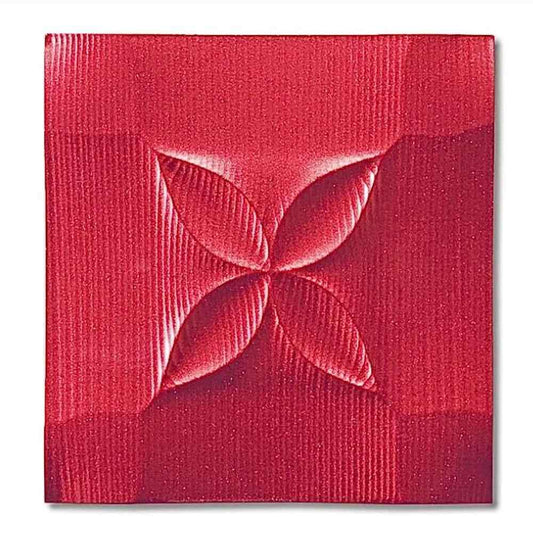Pladek Wall Art 'Flash' Metal Red