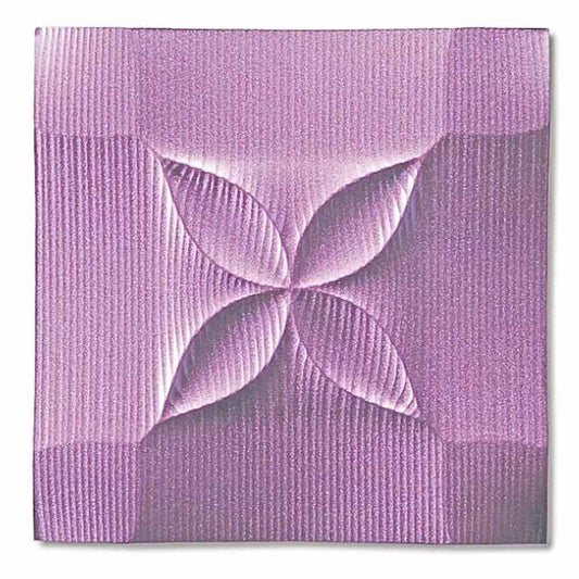Pladek Wall Art 'Flash' Metal Purple