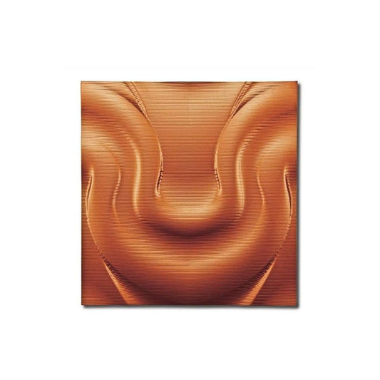 Pladek Wall Art 'Billabong' Metal Orange
