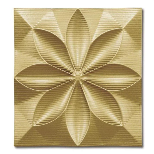 Pladek Wall Art "Floral" Gold PL-05831