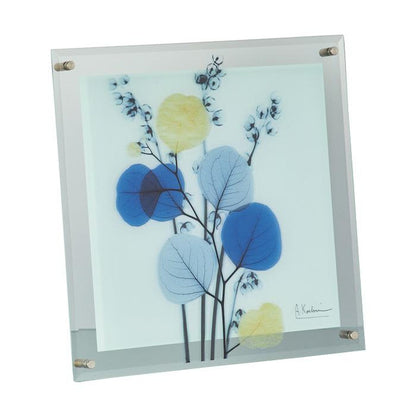 X RAY Glass Art M "Colorful Eucalyptus"
