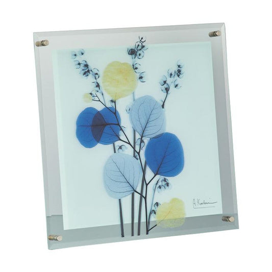 X RAY Glass Art M "Colorful Eucalyptus"