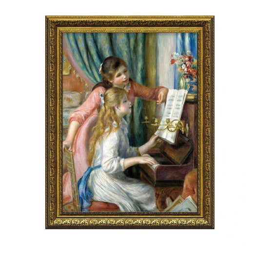 Art Panel - Renoir "Girl Playing Piano" MW-14024