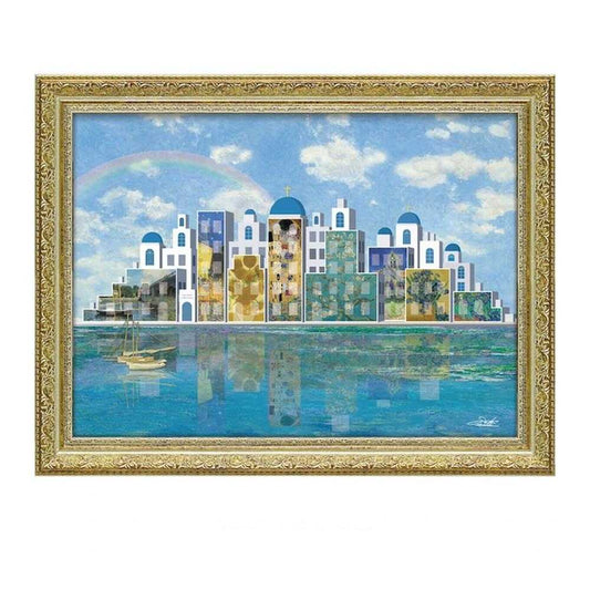 Art Panel - Sohta Shiraishi "Masterpiece Lake Island"