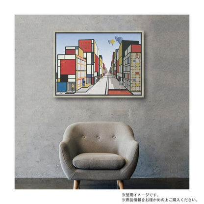 Art Panel Sota Shiraishi "Mondrian's Museum Town"