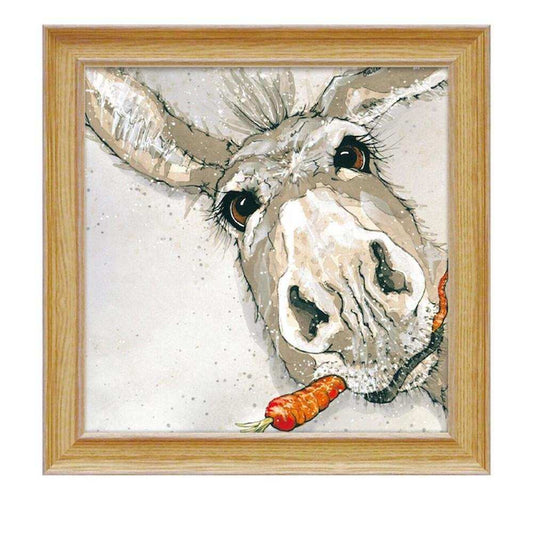 Art Panel Bev Davis "Crunchy Donkey"