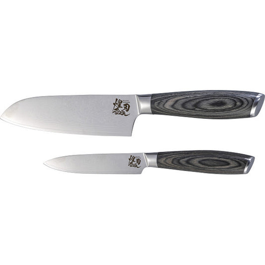 Koujin no Nami Damascus Knife Set