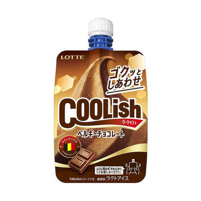 [Ice Cream] Lotte Coolish Belgian Chocolate 140ml x 24
