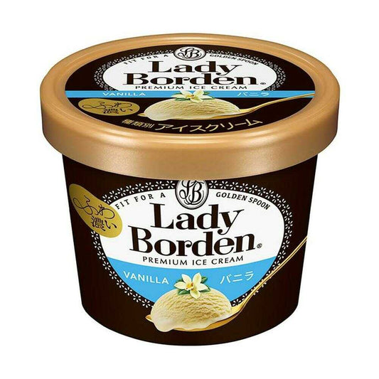 [Ice] Lotte Lady Borden Mini Cup Vanilla 120ml x6