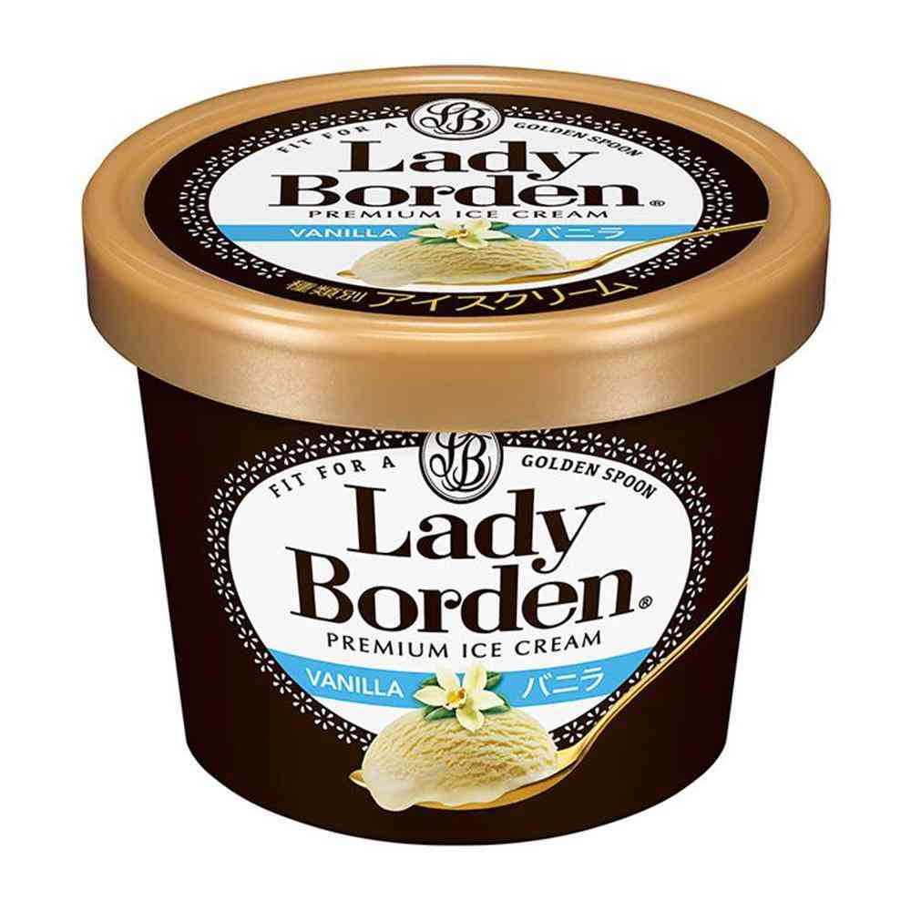 Lotte Lady Borden Mini Cup Vanilla 120ml x 36