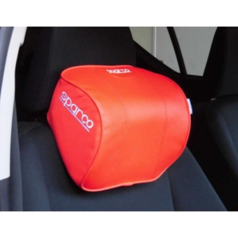 Sparco Corsa Memory Foam Pillow Pad Red