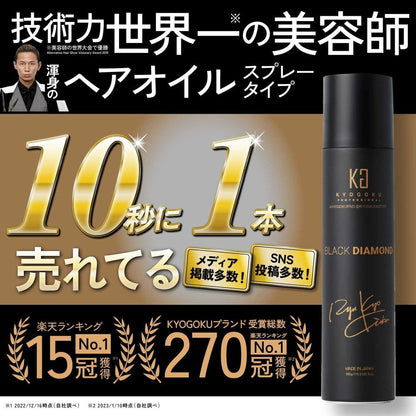 KYOGOKU Black Diamond Spray Leave-In Treatment 180g