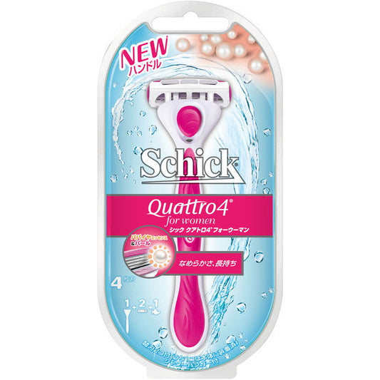 Schick Quattro 4 for Women Holder with 2 Replacement Blades