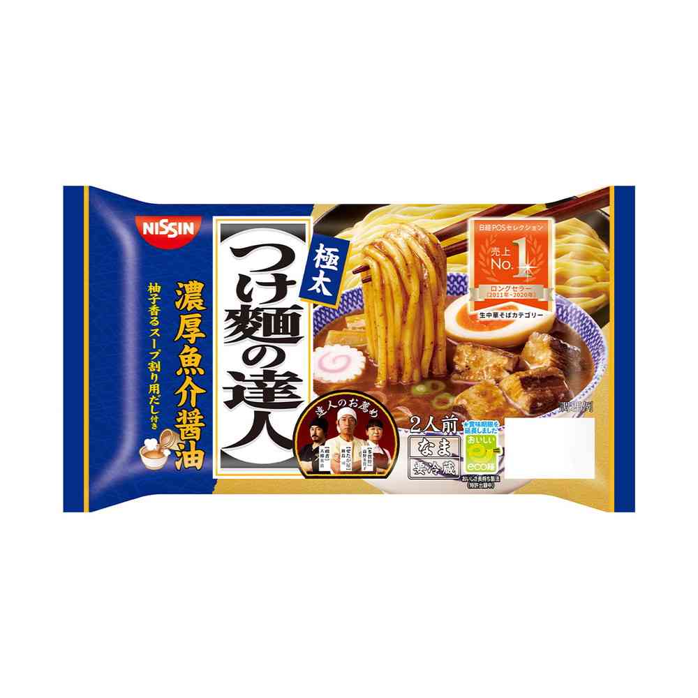 Nissin Foods Chilled Master of Dipping Noodles Rich Seafood Soy Sauce 394g x 16