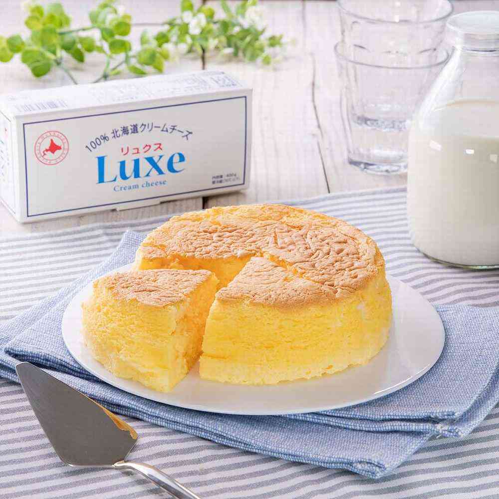 [Refrigerated] Hokkaido Dairy Luxe 100% Hokkaido Cream Cheese 400g x 5 Boxes