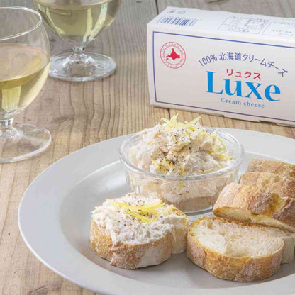 [Refrigerated] Hokkaido Dairy Luxe 100% Hokkaido Cream Cheese 400g x 5 Boxes