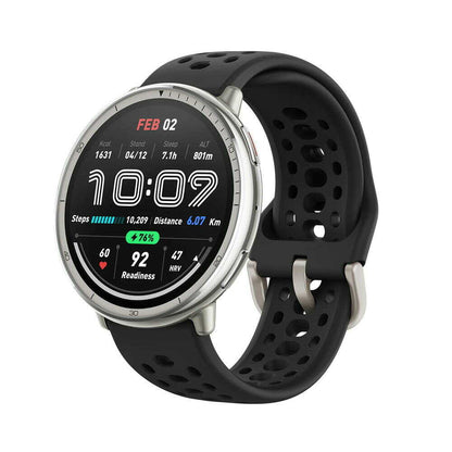 Earth Reborn Amazfit Active 2 (Round) Black Silicone