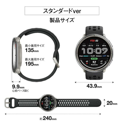 Earth Reborn Amazfit Active 2 (Round) Black Silicone