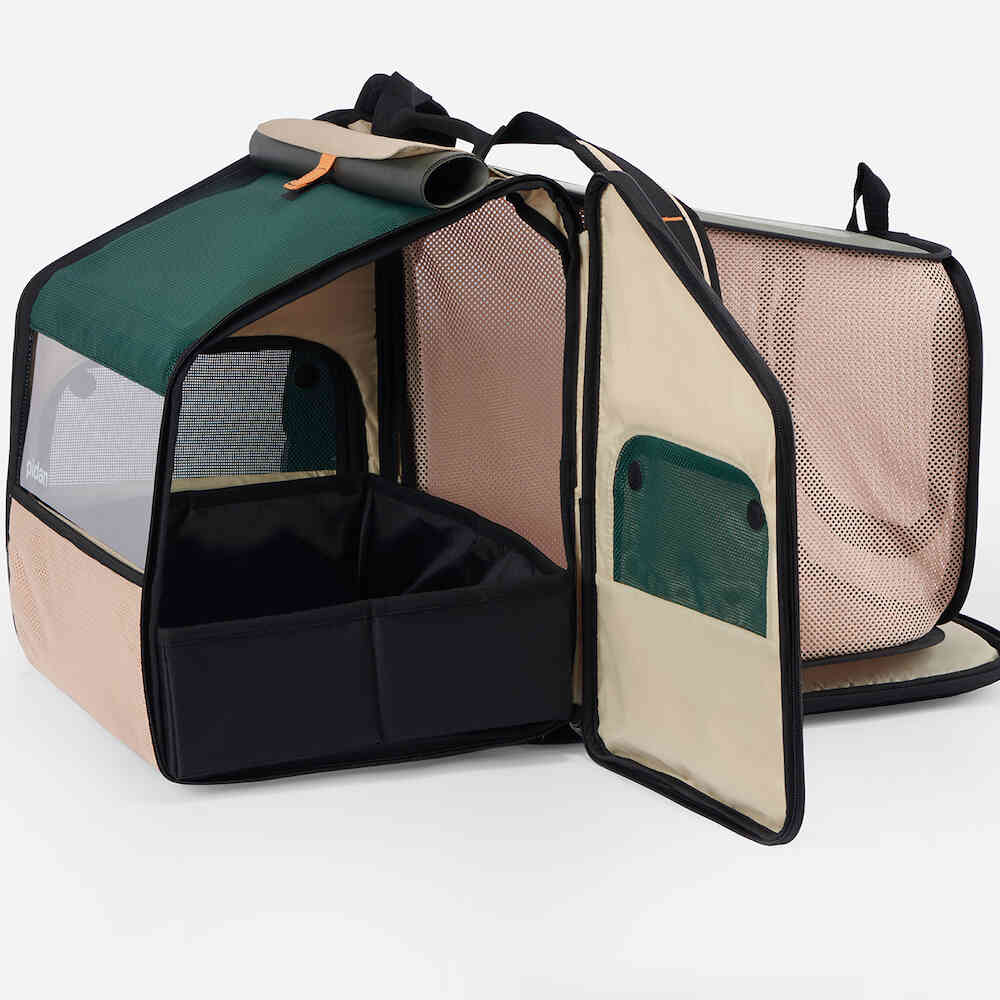 Pet Folding House-Shaped Travel Backpack