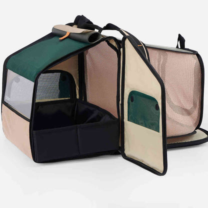 Pet Folding House-Shaped Travel Backpack