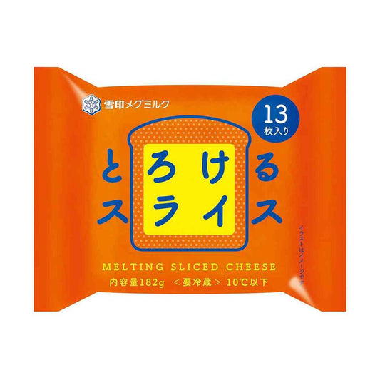 Snow Brand Melting Slice Cheese 182g x 12