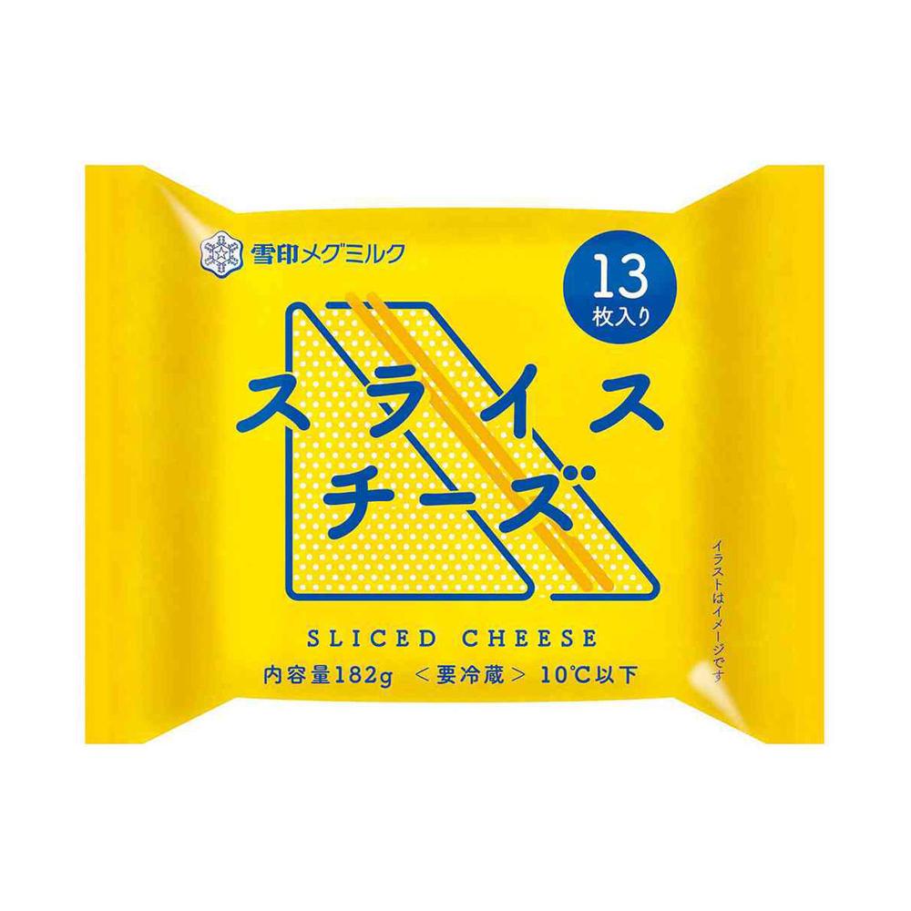 Snow Brand Sliced Cheese 182g x 12