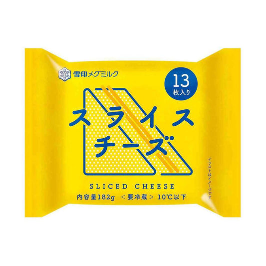Snow Brand Sliced Cheese 182g x 12