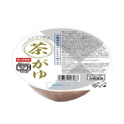 [Refrigerated] Konan Food Easy Microwave! Tea Porridge 250g x 12 Packs